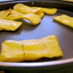 Polenta al forno tipo patatine fritte larga